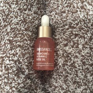 New Biossance squalane vitamin c rose oil